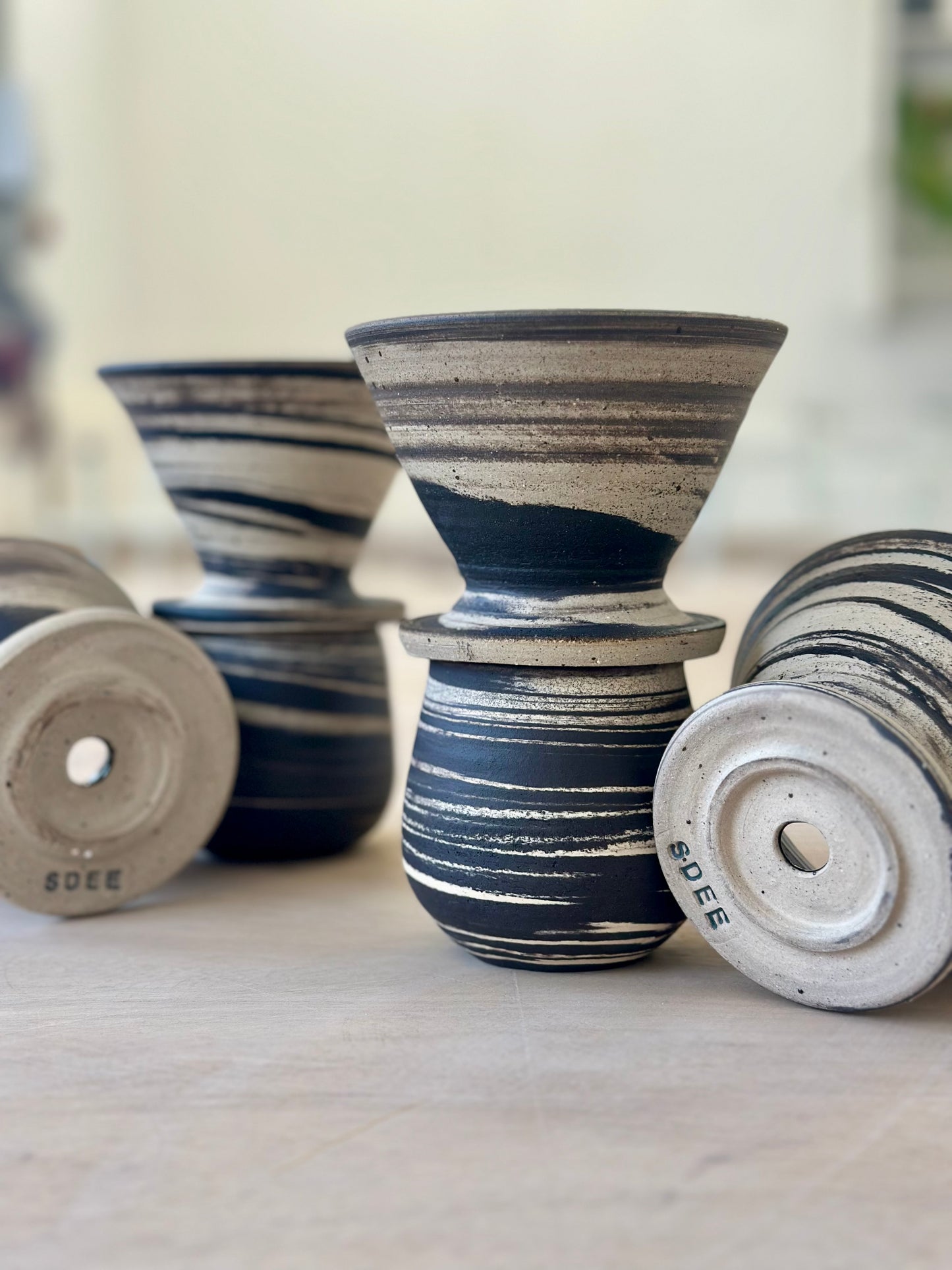 Ceramic Coffee dripper set