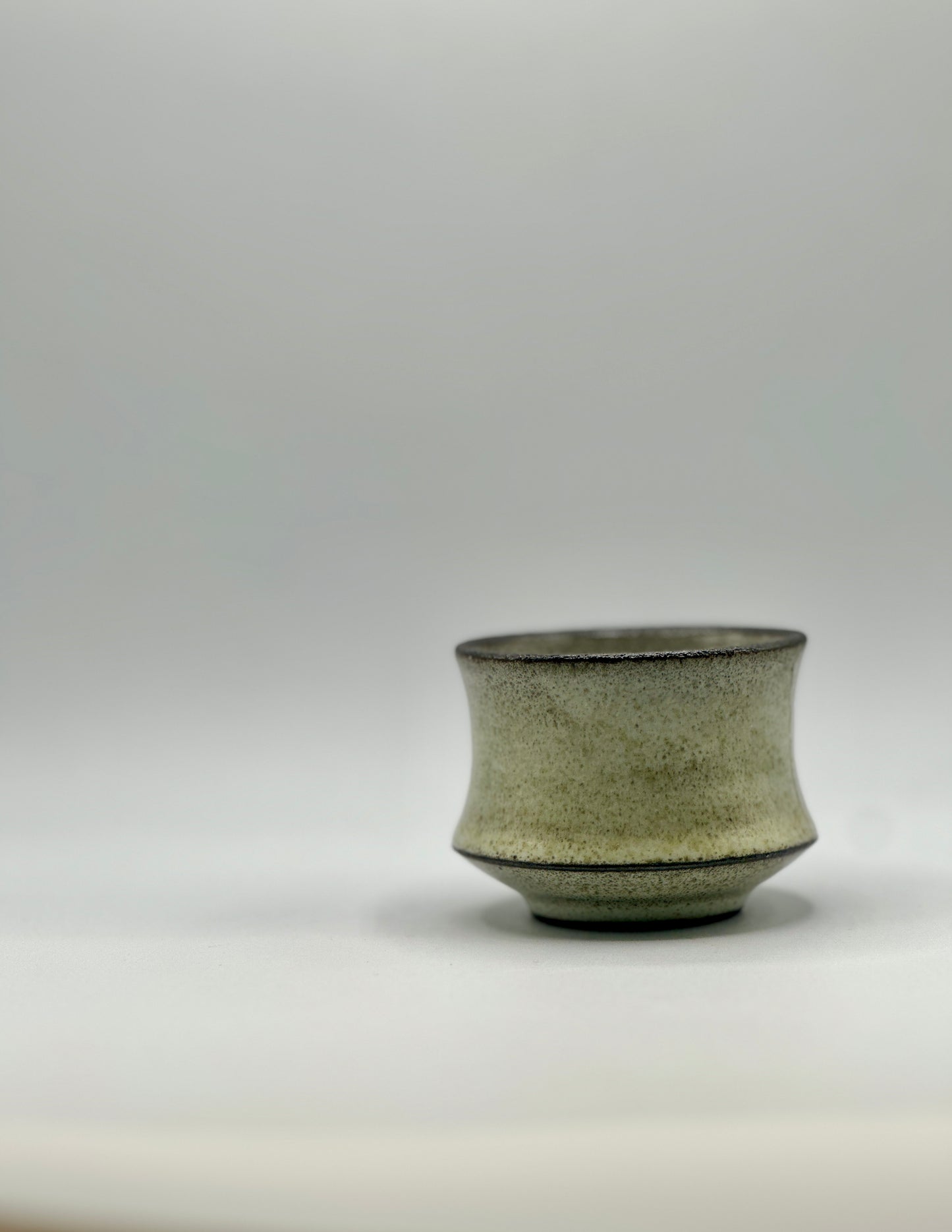 Handmade Black Clay Espresso Cup – 100 ml or 140 ml