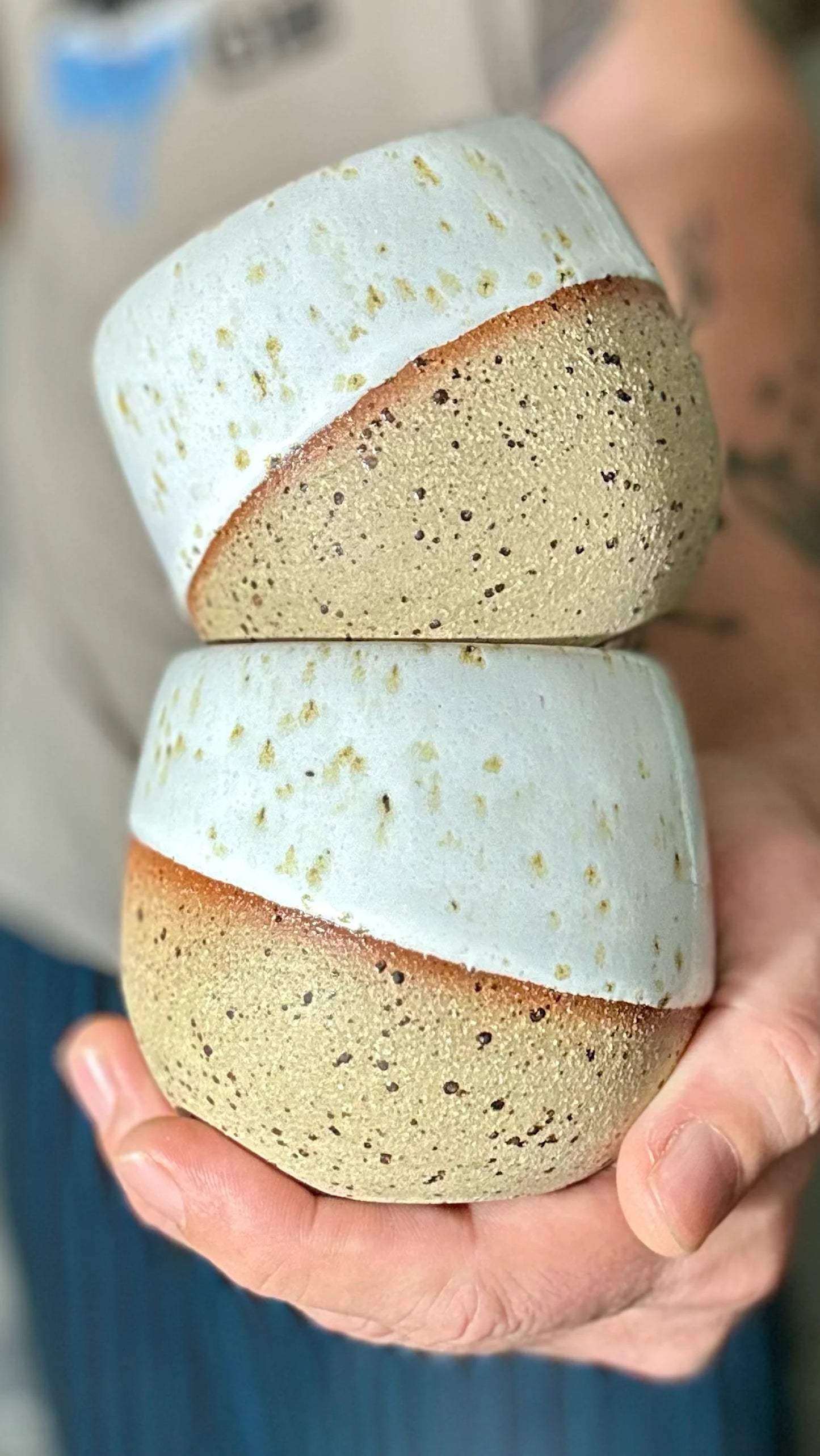 Handmade ceramic mug