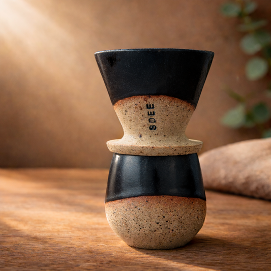 Handmade Ceramic Pour-Over Coffee Set