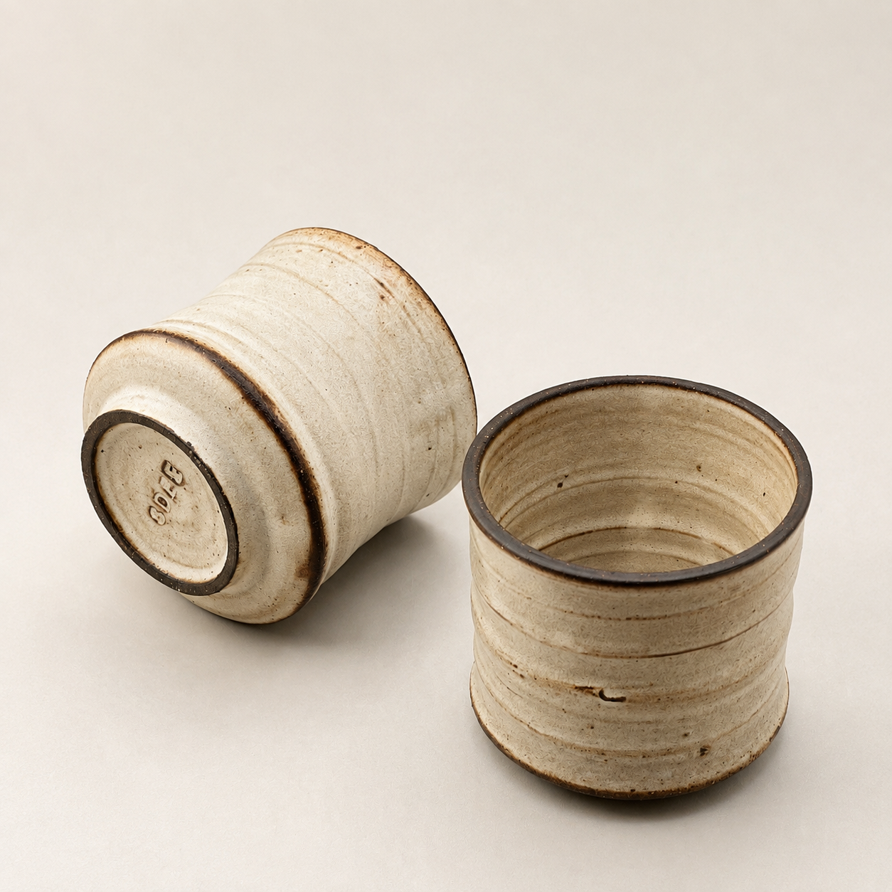 Handmade Stoneware Coffee Cup, 330ml