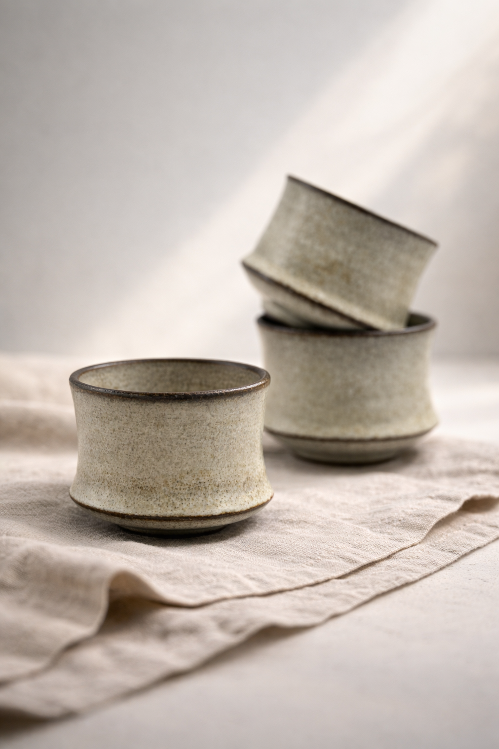 Handmade Black Clay Espresso Cup – 100 ml or 140 ml