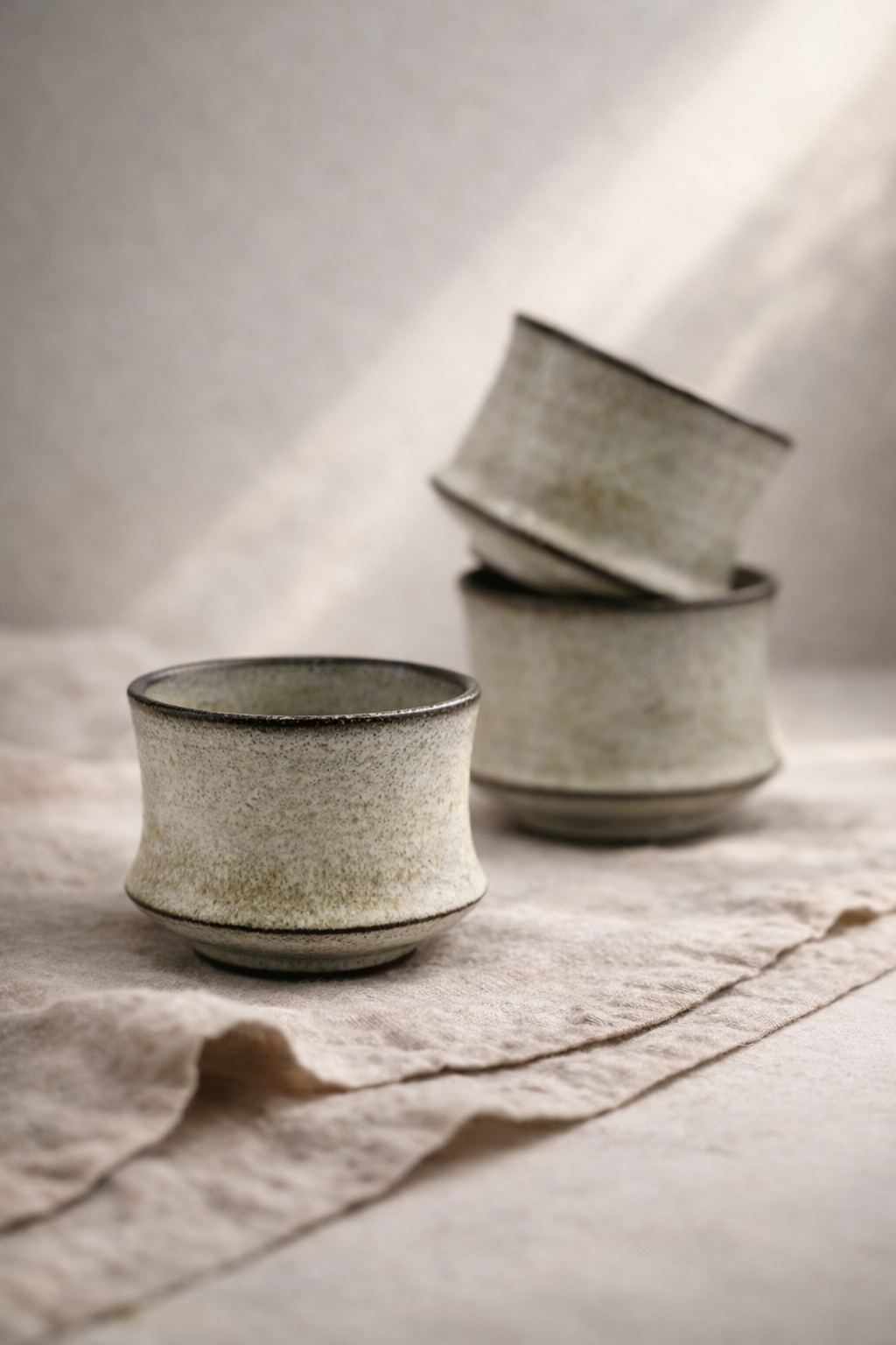 Handmade Black Clay Espresso Cup – 100 ml or 140 ml