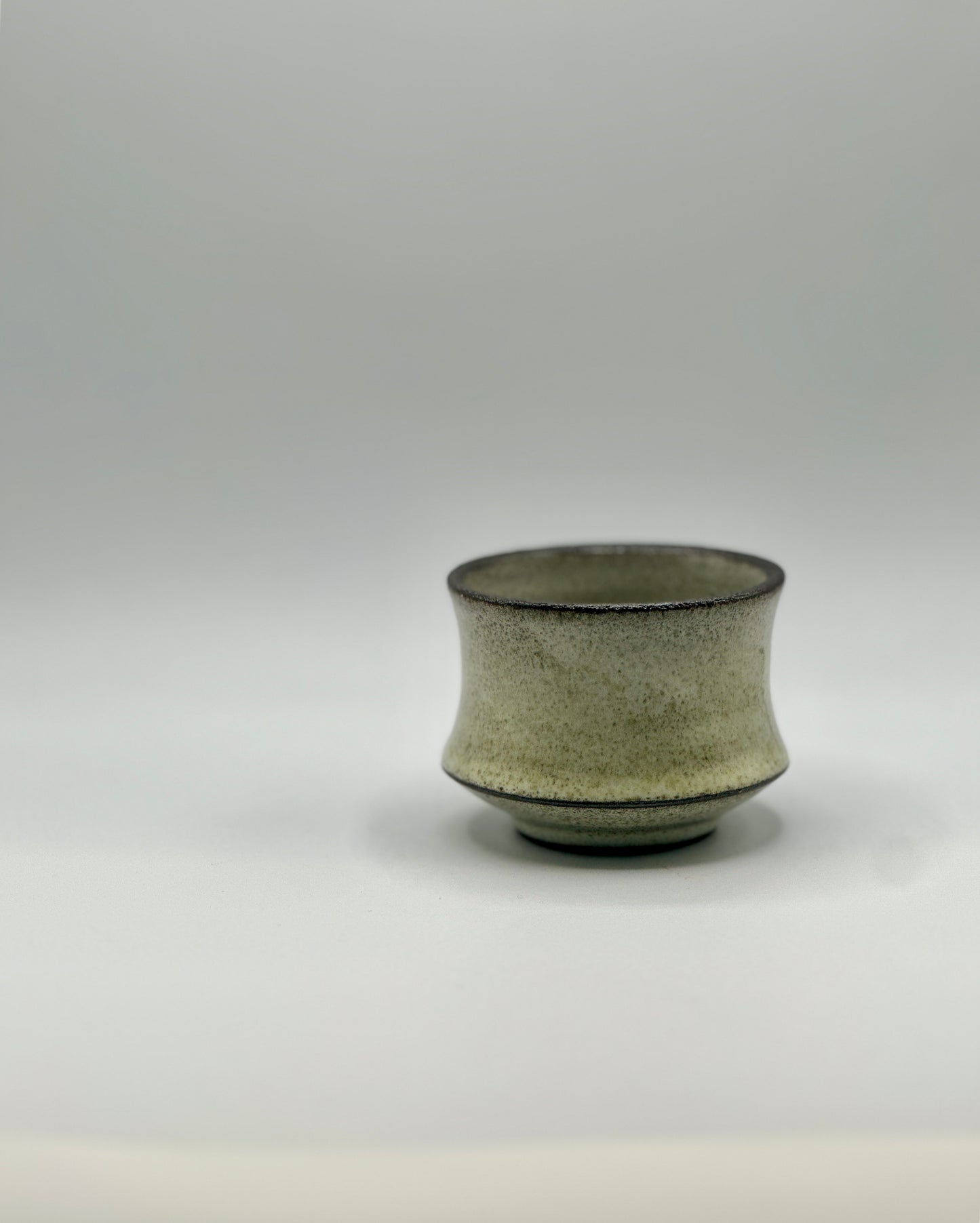 Handmade Black Clay Espresso Cup – 100 ml or 140 ml