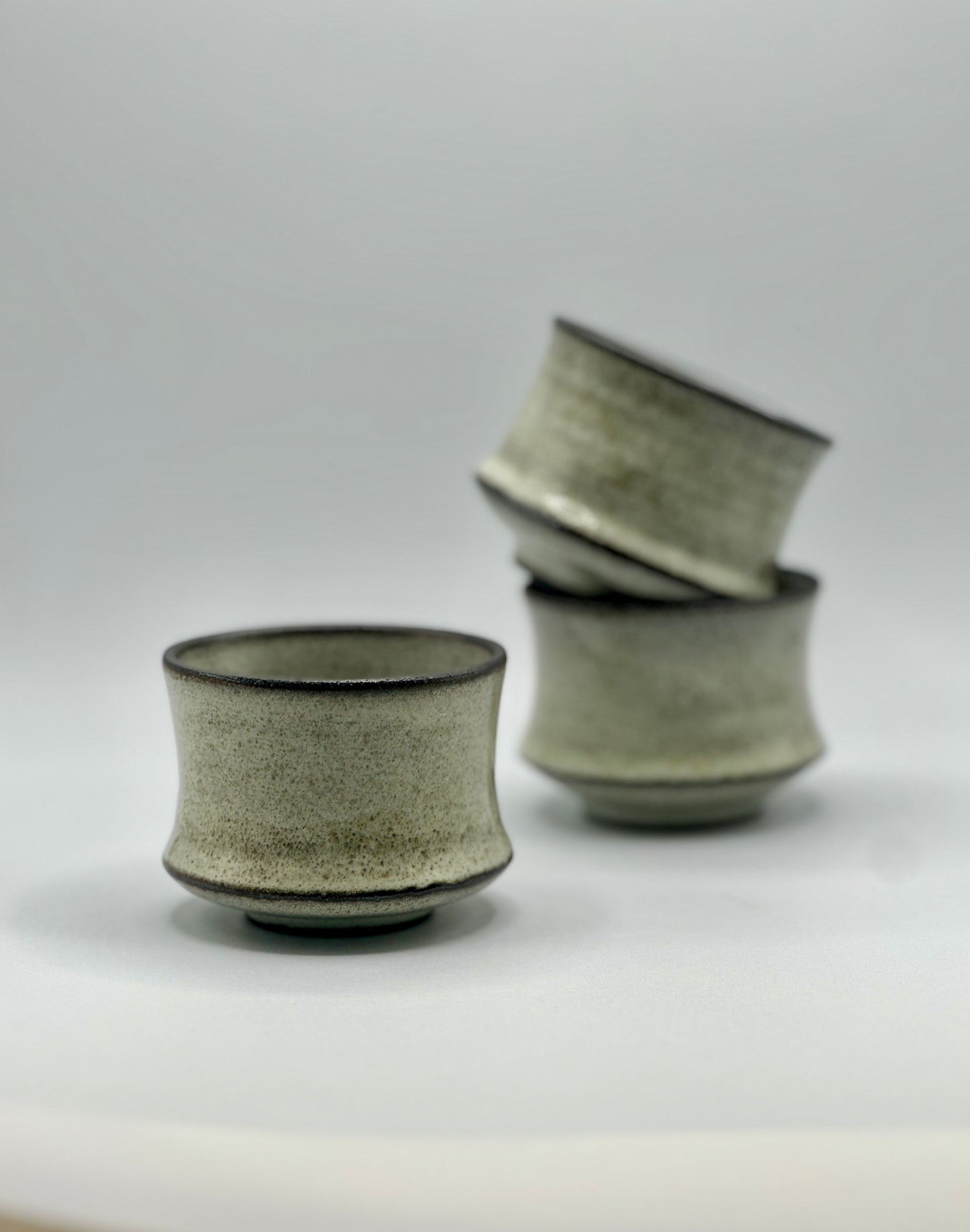 Handmade Black Clay Espresso Cup – 100 ml or 140 ml