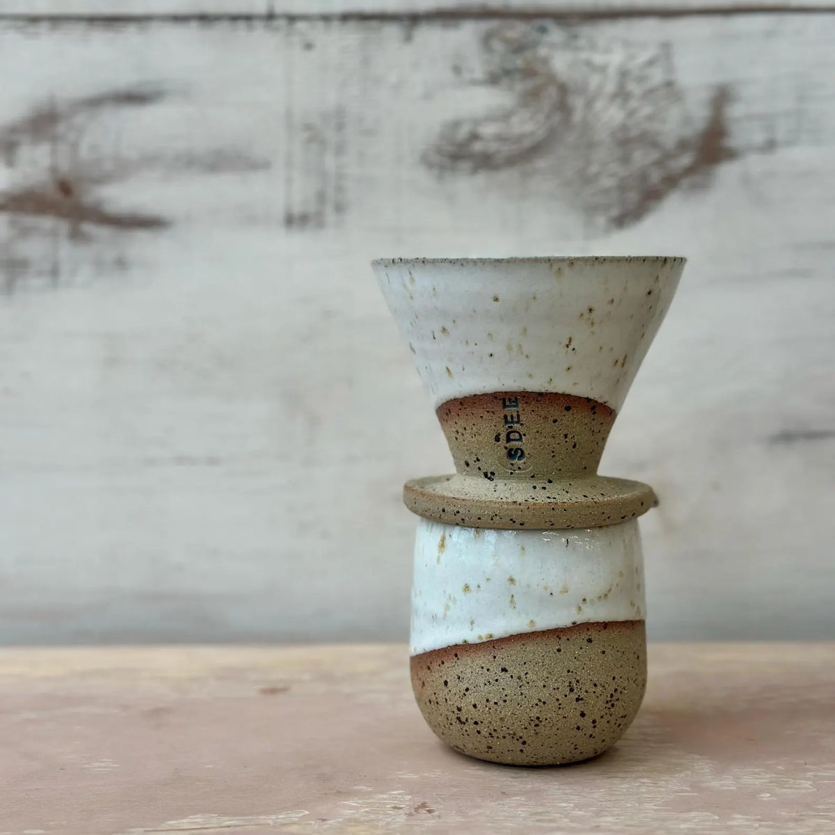 Handmade Ceramic Pour-Over Coffee Set