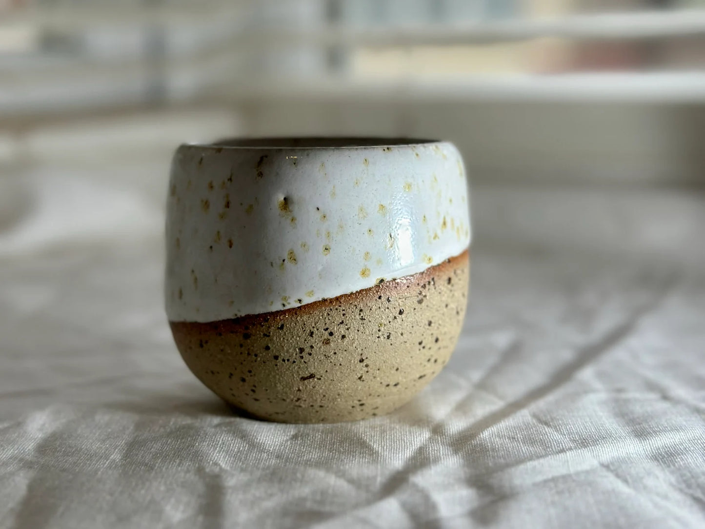 3.5 oz Handmade Ceramic Mug