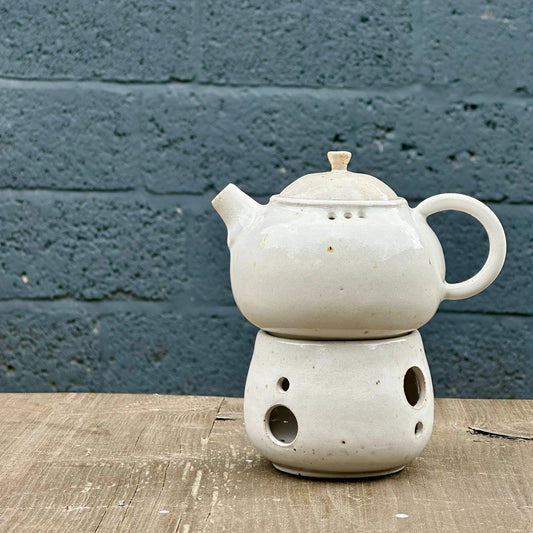 Teapot With Tea Warmer Stovetop