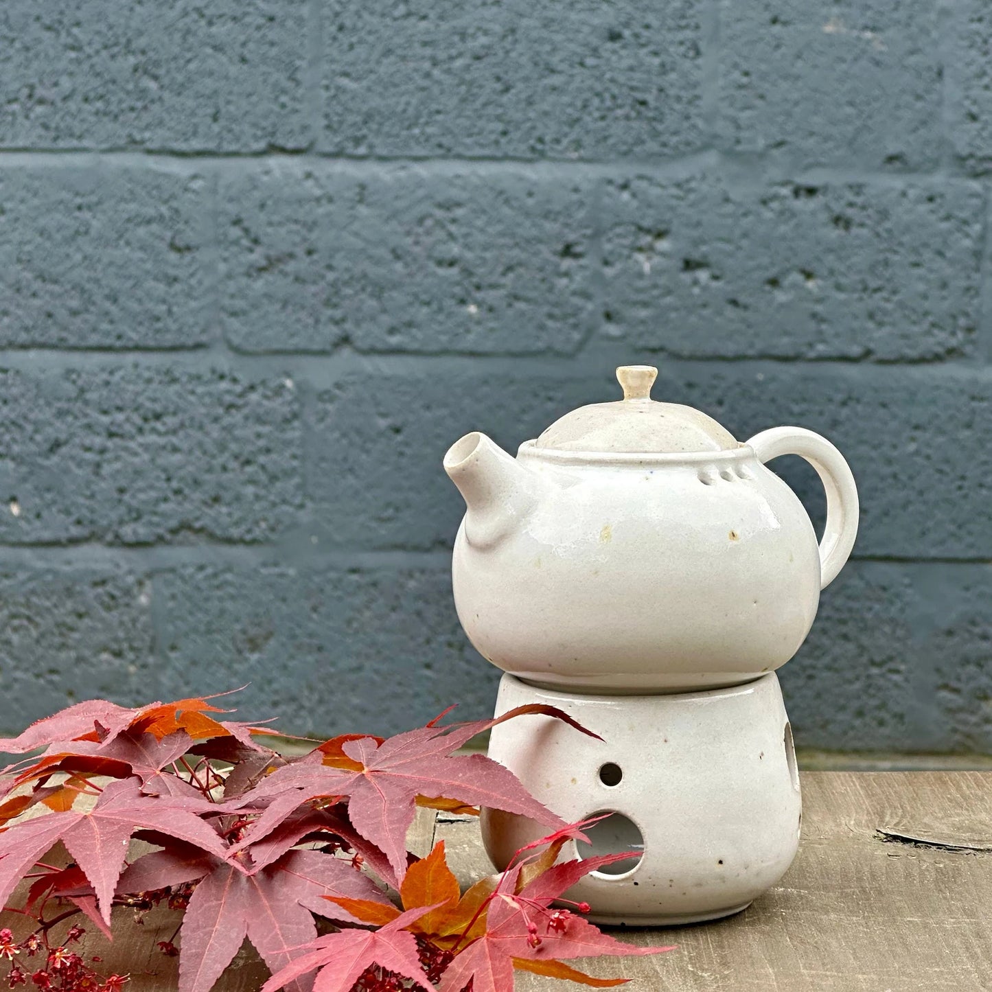 Teapot With Tea Warmer Stovetop