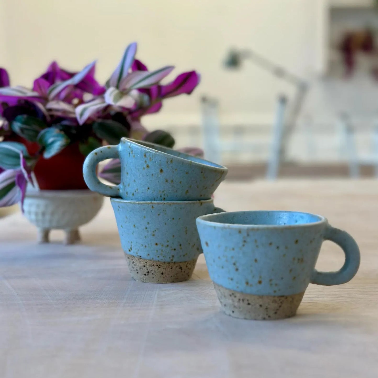 Blue Ceramic cup