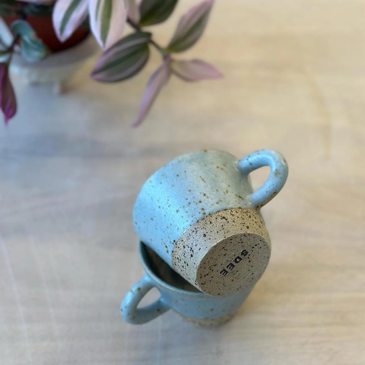 Blue Ceramic cup